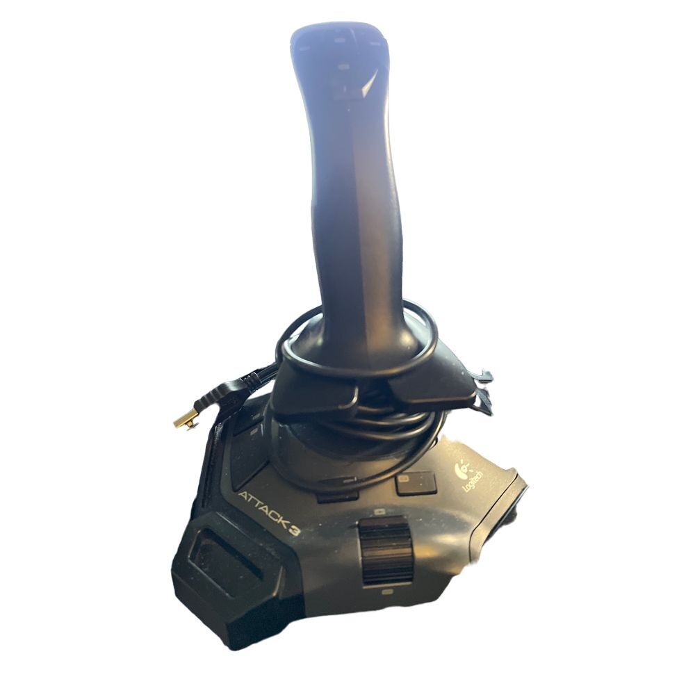 Logitech Attack 3 Joystick for PC Gaming Precision Control Flight Simulator‎